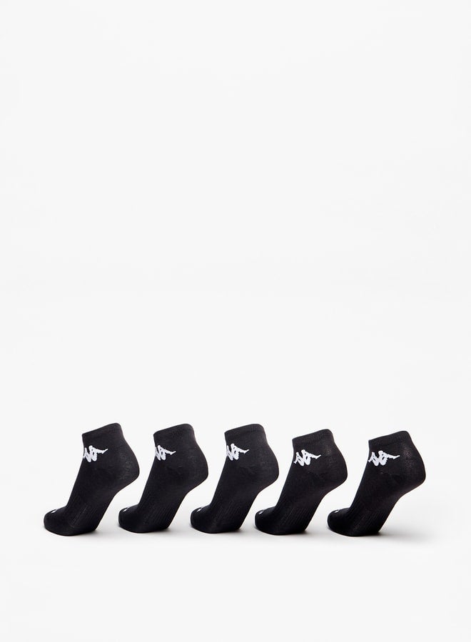 كابا جوارب رياضية بطول الكاحل بتفاصيل شعار - مجموعة من  قطع - Image 3