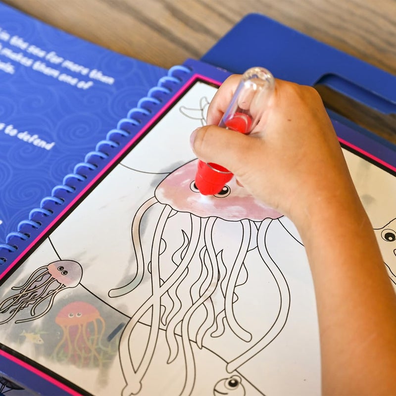 READY 2 LEARN Water Art Activity Book - Sea Life - Image 2