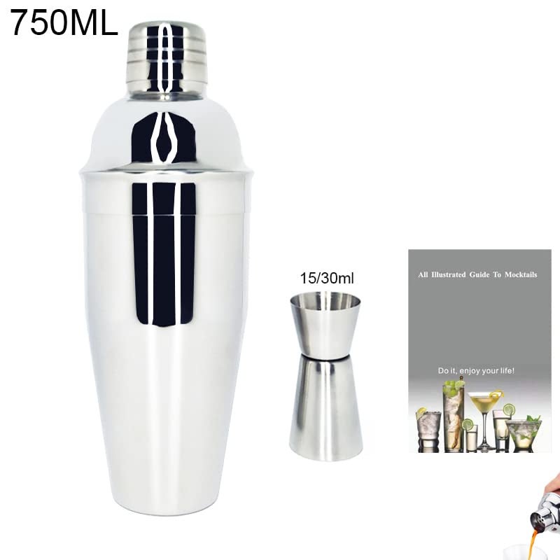 finality Stainless Steel Silver Color Bar Set Cocktail Shaker Opener Ice Tong and Peg Measurer Perfect for Parties GetTogethers and Gifting Pack of 4 - Image 4