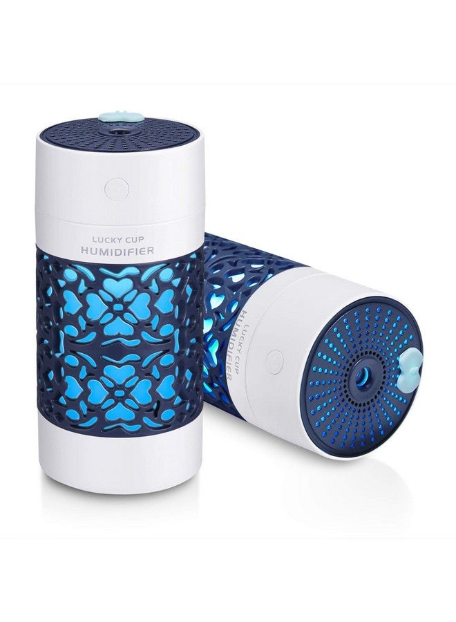 SEASPIRIT Magic Cup Cool Mist Humidifiers Essential Oil Diffuser Aroma Air Humidifier with Led Night Light Colorful Change for Car, Office, Babies, - Image 1