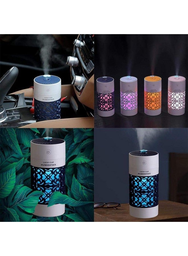 SEASPIRIT Magic Cup Cool Mist Humidifiers Essential Oil Diffuser Aroma Air Humidifier with Led Night Light Colorful Change for Car, Office, Babies, - Image 2