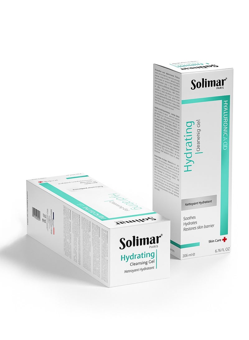 Solimar Paris Hydrating Cleanser – Gentle Face Wash for All Skin Types, Moisturizes & Brightens for Soft, Balanced, Radiant Skin - Image 1