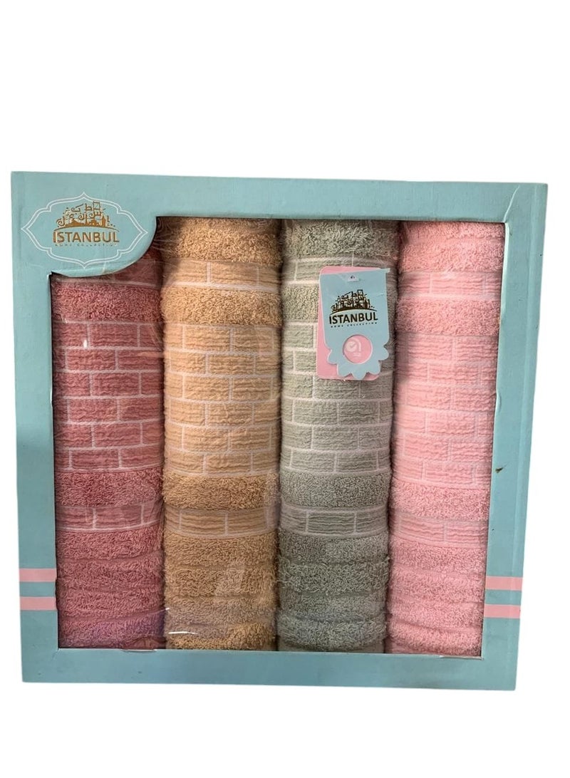 Istanbul Istanbul Towel Set, consisting of 4 pieces, 100% cotton
