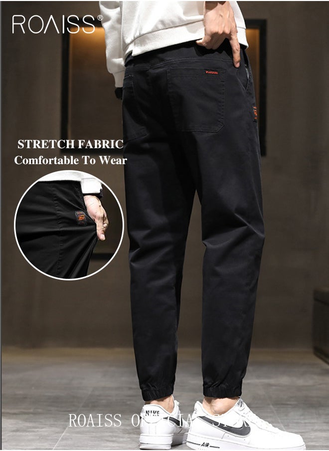 Men Fashionable and Comfortable Cotton Cargo Pants Loose Fit Joggers with Cuffed Ankles Ideal for Sports and Casual Wear - pzsku/ZC2EECB7A47C9D2BA8963Z/45/_/1700550630/4a517469-7c71-4cfe-85c5-0932f44f840a