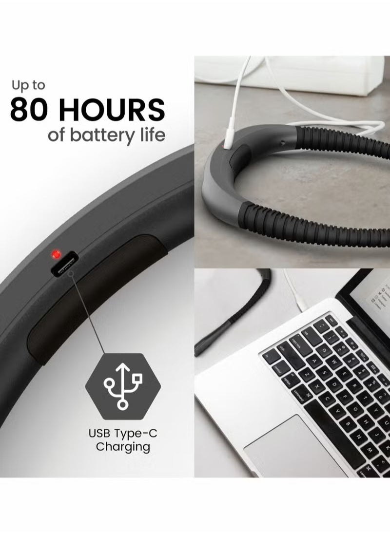 Pretocter LED Neck Reading Light, Book Light for Reading in Bed at Night, USB Rechargeable, 360° Bendable Flexible Arm, for Reading，Night Work，Night Feeding  - Image 5