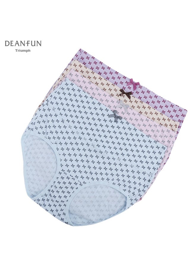 deanfun Die'anfen Valentine's Day Women's Underwear, High-waisted Boyshorts, Cotton, Tummy Control Lifting, Plus Size, Breathable Women's Shorts - Image 4