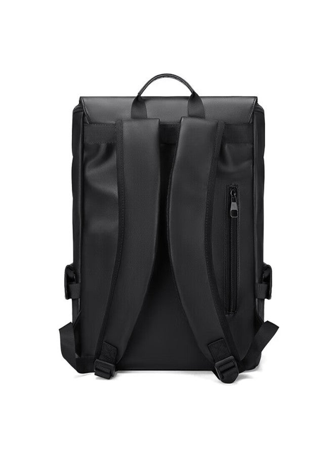 Golf Backpack For Men, Casual Soft Leather Backpack, Laptop Backpack For Students, Flip-top Travel Outdoor Business Sports Backpack - Image 5