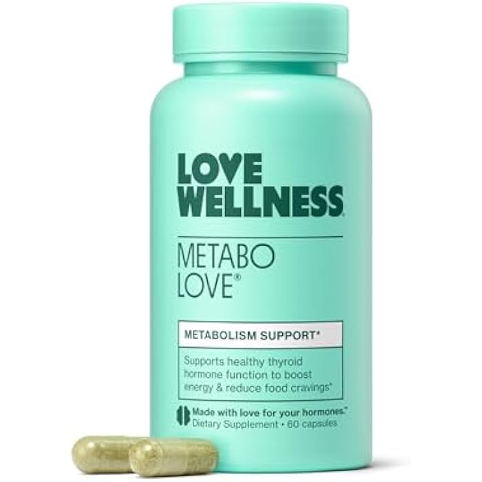 Love Wellness Metabolove | Metabolism Booster for Women Supplement | Combat Cravings & Boost Energy Supplement | Cortisol & Thyroid Support for Women | Stimulant Free, Vegan & Gluten-Free | 60 Count - Image 1