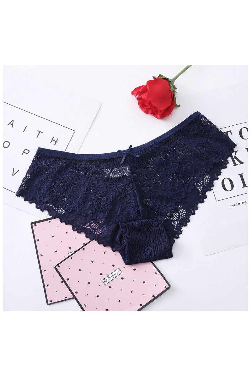 7 Pieces Women Underwear Seamless Lace Hipster Low Rise Panties  - Image 4