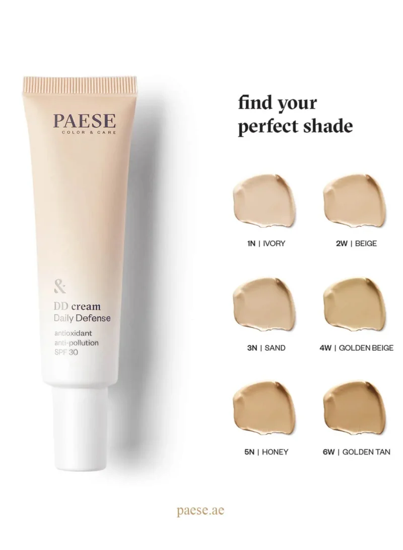 Paese  DD Cream Daily Defense Foundation (SPF 30) for Women | Best Price UAE