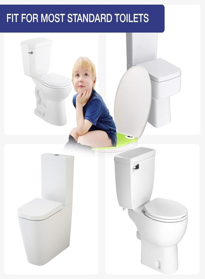 Xpandio Polypropylene Toilet Potty Training Seat Cover - Travel Toilet Seat, Folding Non Slip Silicone Pads, Travel Portable Reusable Kids Toddlers Boys Girls, Carry Bag - Image 5
