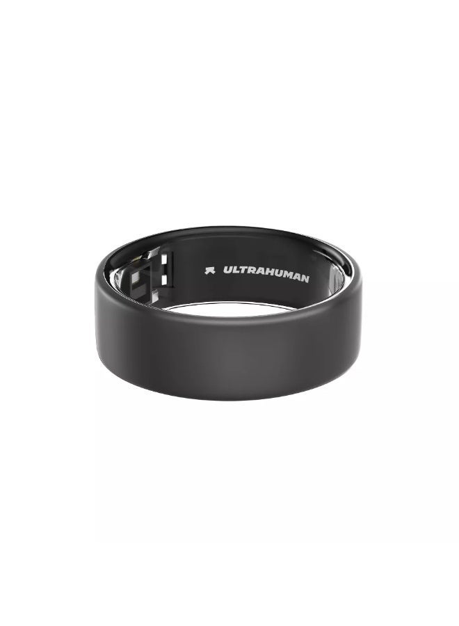 التراهيومان Ultrahuman Ring AIR – جهاز ذكي قابل للارتداء لتتبع النوم المتقدم، مع مراقبة تغيّر نبضات القلب ودرجة الحرارة، وتتبع التمارين والحركة والتعافي – رمادي مطفي، مقاس 08 - Image 3