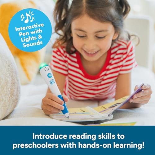 Educational Insights Hot Dots Preschool Reading Set - Preschool Workbooks with Interactive Pen, Homeschool Learning Activities, Learn to Read Activity Books for Kids Ages 4+ - Image 2