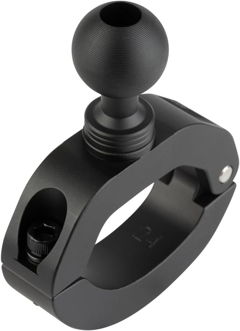 Bulletpoint Mounting Solutions Grab Bar Mount with 1-inch Ball for 2024+ Jeep Wrangler JL / 4xe & Gladiator - Image 1