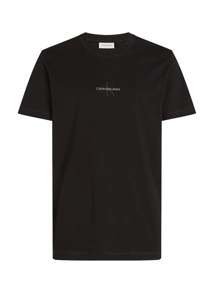 Calvin Klein Jeans Logo Print Crew Neck T-Shirt