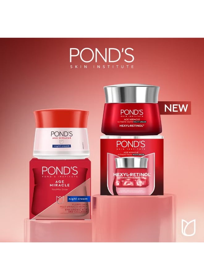 Pond's Pond's Age Miracle Night Cream 50 grams  - Image 1