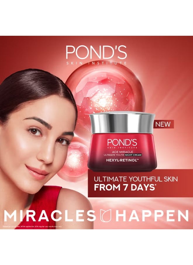 Pond's Pond's Age Miracle Night Cream 50 grams  - Image 3