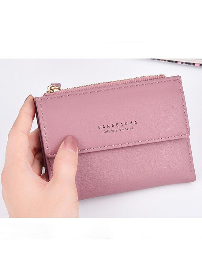 NIBEMINENT Multifunctional Leather Wallet Light Purple  - Image 3