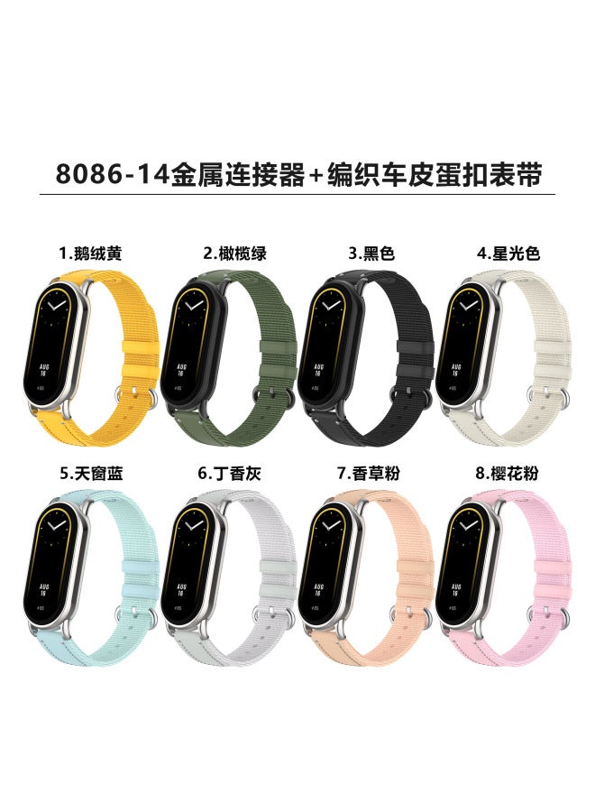 Suitable For Xiaomi Mi Band 10 Strap Xiaomi 9 Bracelet Official Same Style Woven Wristband Miband8 Woven Strap - Image 2
