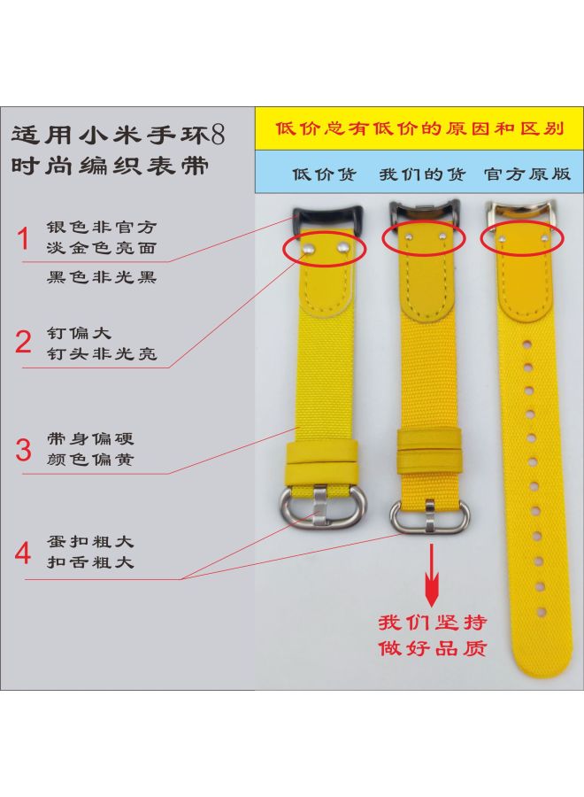 Suitable For Xiaomi Mi Band 10 Strap Xiaomi 9 Bracelet Official Same Style Woven Wristband Miband8 Woven Strap - Image 4