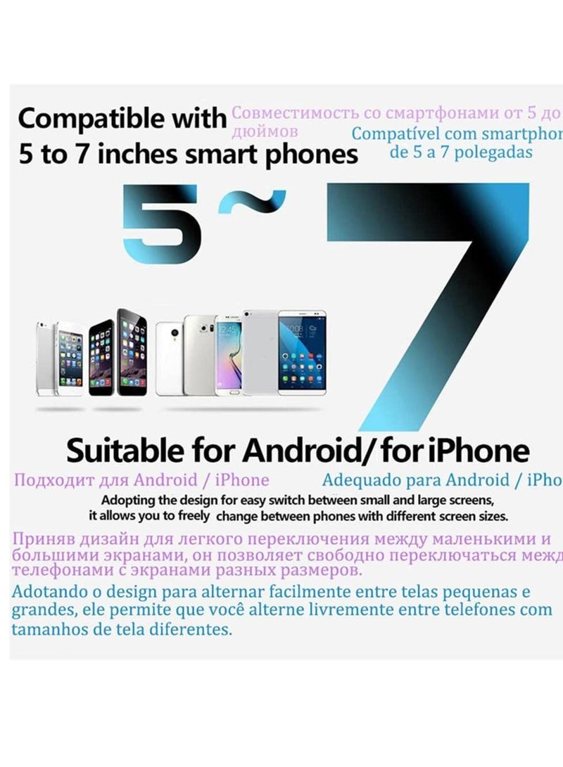 VRG Pro 3D VR Glasses VR Headset Virtual Reality Headset for iPhone and Android 5.0-7.0 Inch Play your best mobile games and 360 movies on all Android smartphones - Image 2