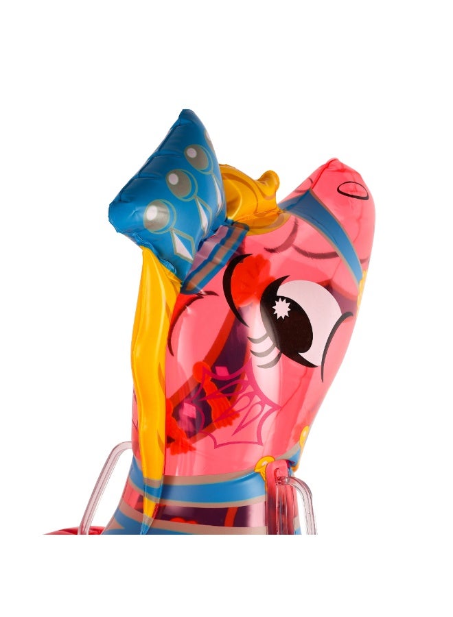 Epsilon Epsilon Sea Horse Rider-100 cm (42"), Safe Pool Float, for 3+ Years/ PVC-Free, Perfect for Beach, Pool, Water Play/  EPSSE1664 , Pink  - Image 4