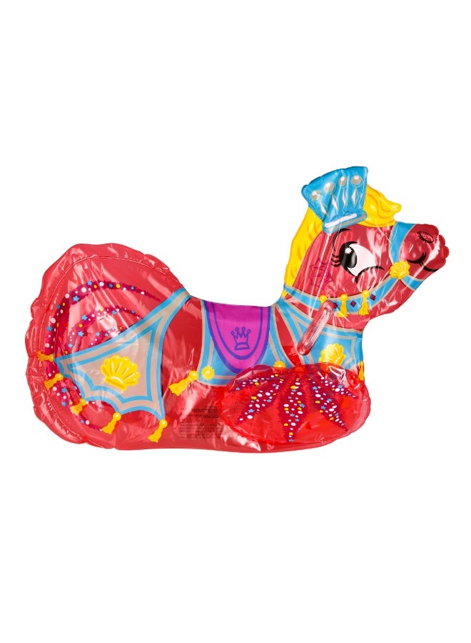 Epsilon Epsilon Sea Horse Rider-100 cm (42"), Safe Pool Float, for 3+ Years/ PVC-Free, Perfect for Beach, Pool, Water Play/  EPSSE1664 , Pink  - Image 5