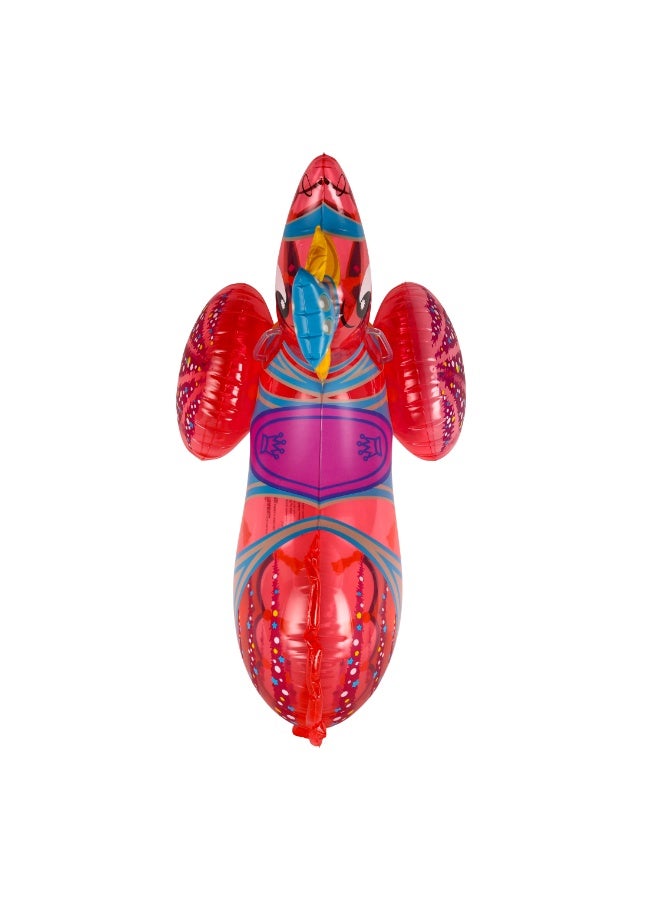 Epsilon Epsilon Sea Horse Rider-100 cm (42"), Safe Pool Float, for 3+ Years/ PVC-Free, Perfect for Beach, Pool, Water Play/  EPSSE1664 , Pink  - Image 3
