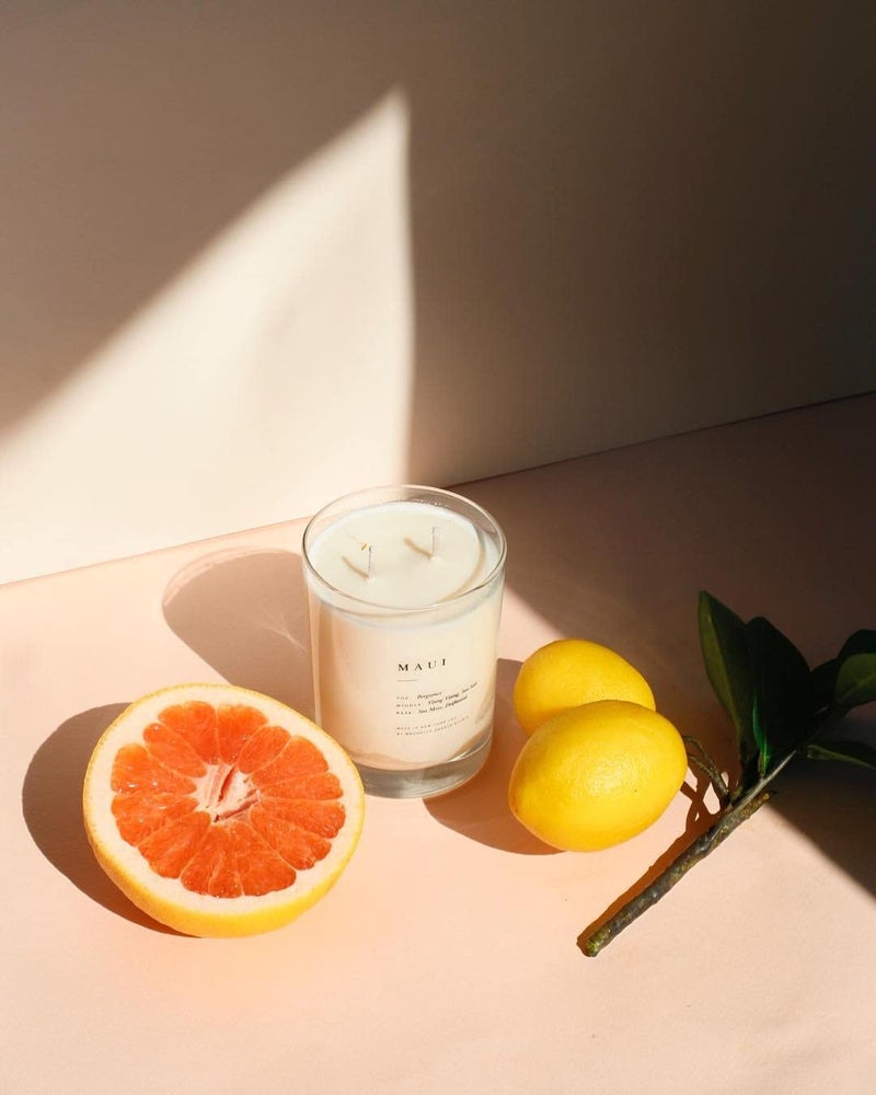 Brooklyn Candle Studio Maui Classic 2 Wick Candle - Luxury Scented Candle, Vegan Soy Wax, Hand Poured in The USA, 70 Hour Slow Burn Time - 13oz - Image 4