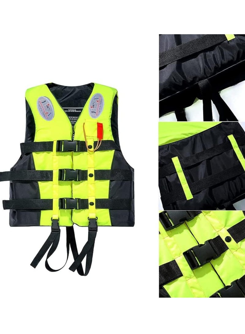 REBENUO Life Jacket Safety Vests Water Suit Kayak Boating Swimming Surfing Drifting Gear Size {XXL} .90 to 120 Kg (phosphorus) - Image 5