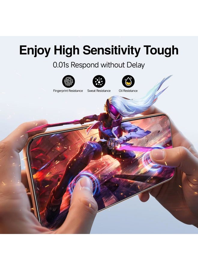 SmartDevil 2 Pack for iPhone 17 Pro Max Screen Protector Tempered Glass, HD Clear Film, Easy Installation, Dust-Free Box - Image 4