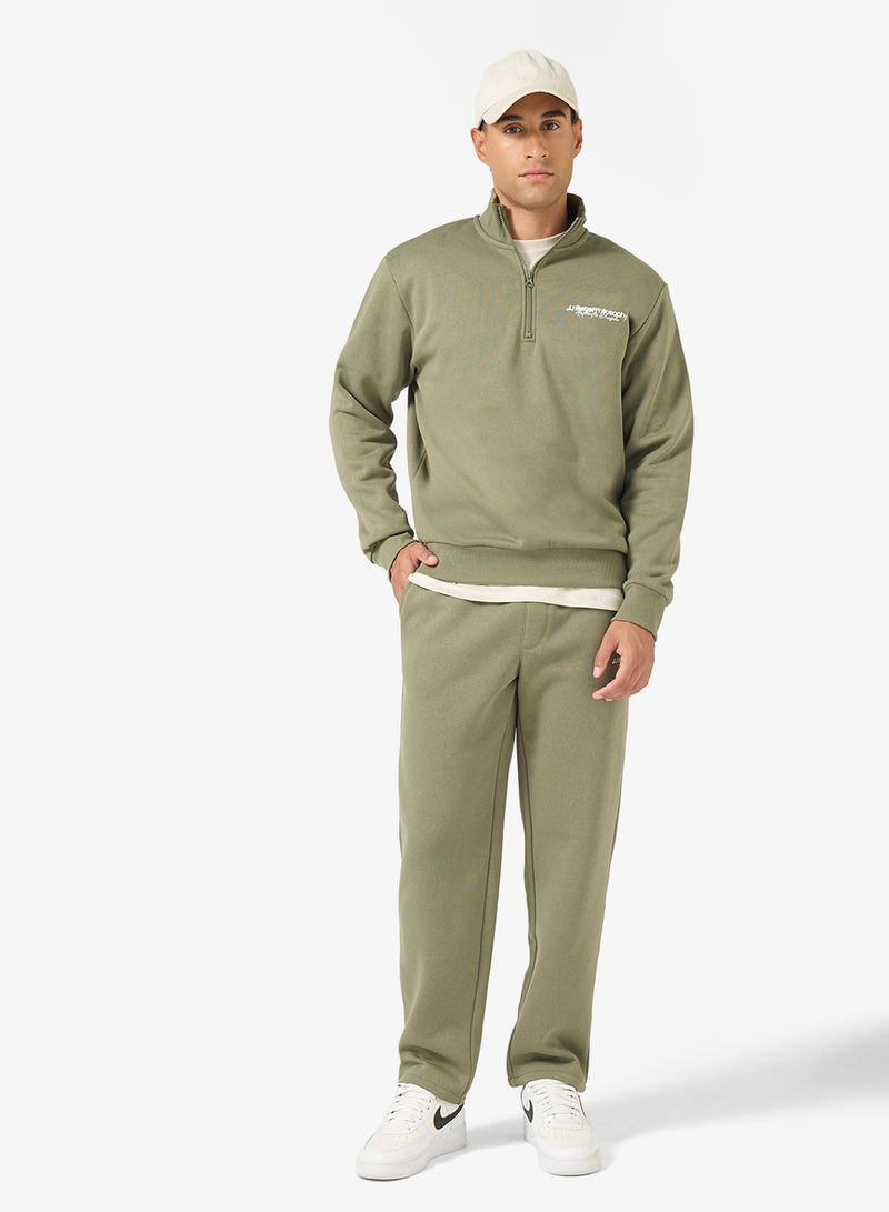 JJ Rebel Half Zip Detailed Sweatshirt - Image 4