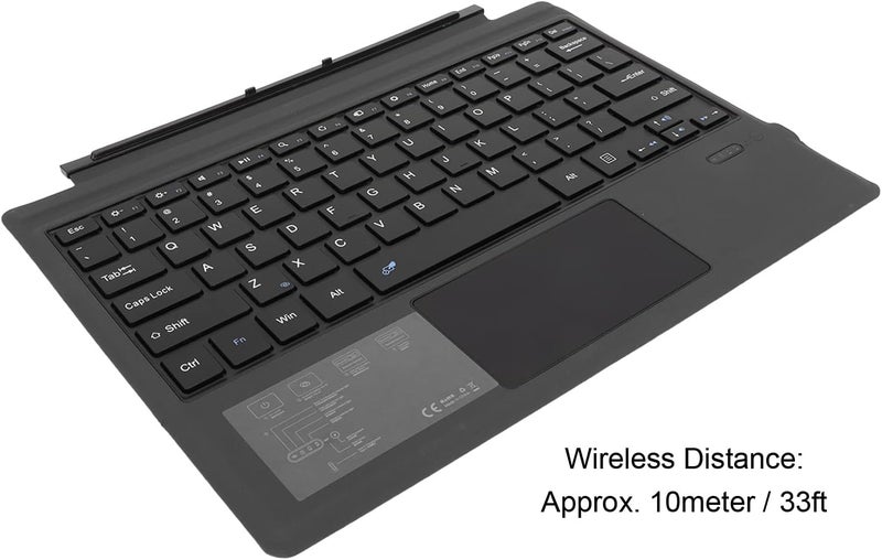 لوحة مفاتيح Acouto المحمولة مع لوحة اللمس لـ Pro 7+ Pro 7 Pro 6 Pro 5 Pro 4 Pro 3، مسافة 33 قدمًا، لوحة مفاتيح - Image 5