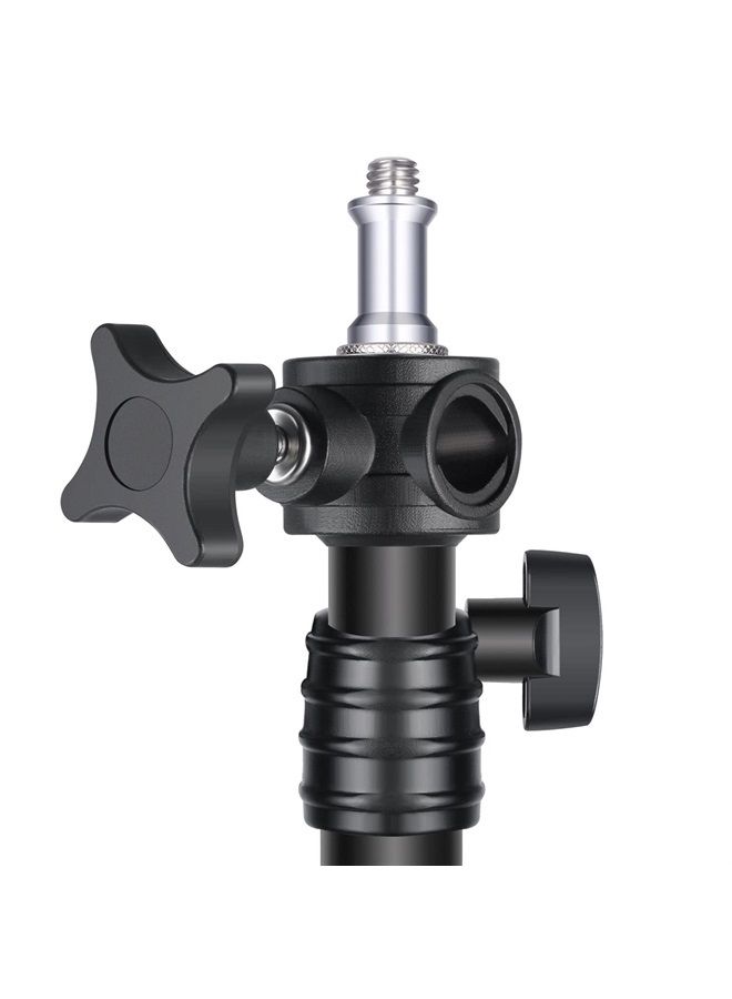 Neewer Wall Mounting Boom Arm 15-23.6 inches/38-60 Centimeters Adjustable Length with 1/4 inch to 3/8 inch Universal Adapter for Photo Studio Video Light, Monolights Photography - Image 2