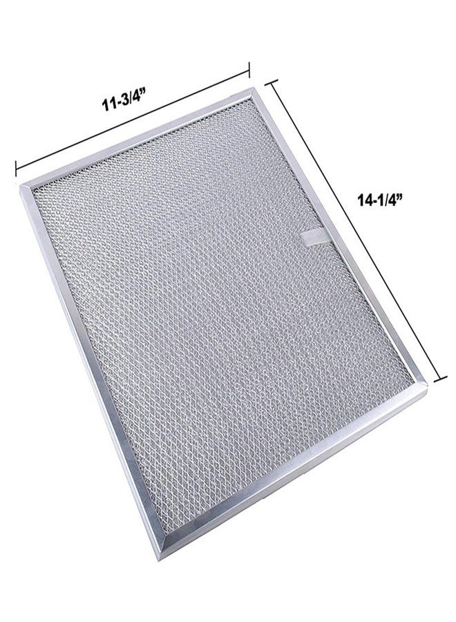 Carkio BPS1FA30 Range Hood Aluminum Filter, 11-3/4" x 14-1/4" x 3/8"-Mesh Aluminum Filter Fit for B-roan/Nutone Grease Range Hood -Replaces 99010299 S99010305 S99010299 AP3378953 8322-2 Pack - Image 3