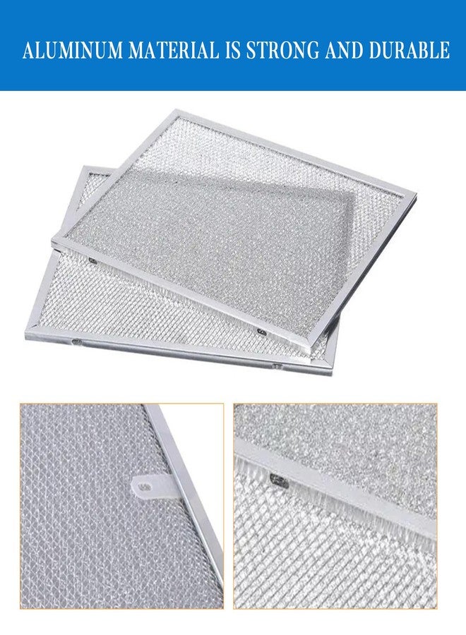 Carkio BPS1FA30 Range Hood Aluminum Filter, 11-3/4" x 14-1/4" x 3/8"-Mesh Aluminum Filter Fit for B-roan/Nutone Grease Range Hood -Replaces 99010299 S99010305 S99010299 AP3378953 8322-2 Pack - Image 2