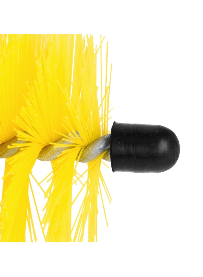 Long Car Wheel Brush 40cm Soft Bristle Rim & Tire Cleaner, Scratch-Free Alloy Wheel Cleaning Brush with Rubber Tip & Hanging Loop for Cars, SUVs & Motorcycles - Image 2