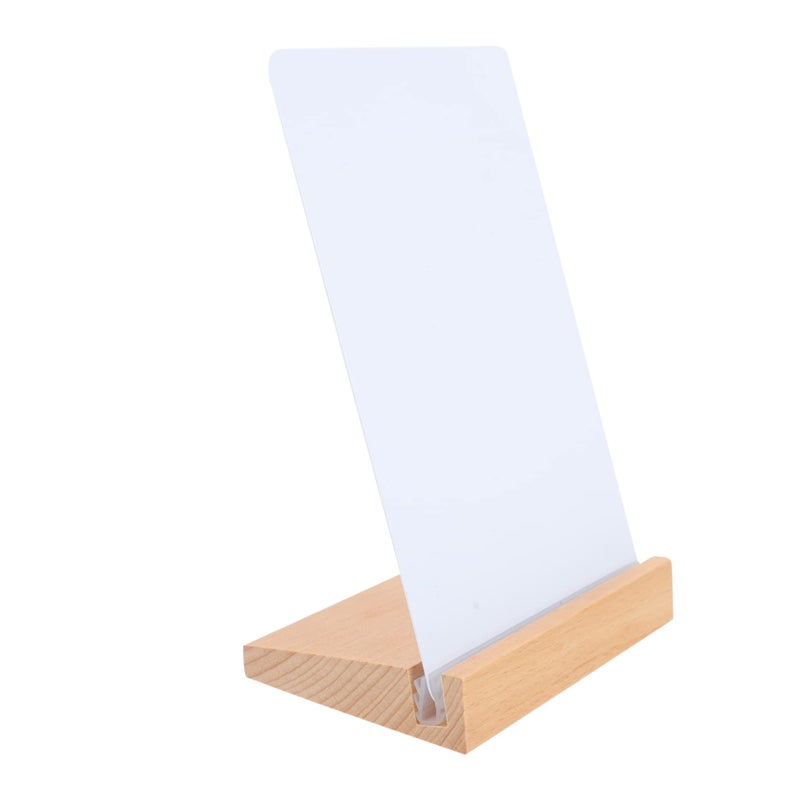 Erasable Desktop Message Board with Base for Restaurants Cafes Events Multi Functional Table Sign - Image 2