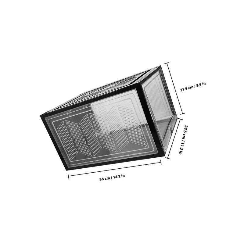 Stackable Shoe Boxes 2 Pack Thickened Flip Top Plastic Shoe Storage Containers with Clear Lid - Image 3