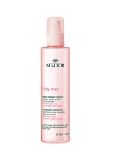 NUXE Very Rose Fresh Toning Mist - Natural Rose Water for Gentle Skin Refreshment - 200 ml  - Image 1