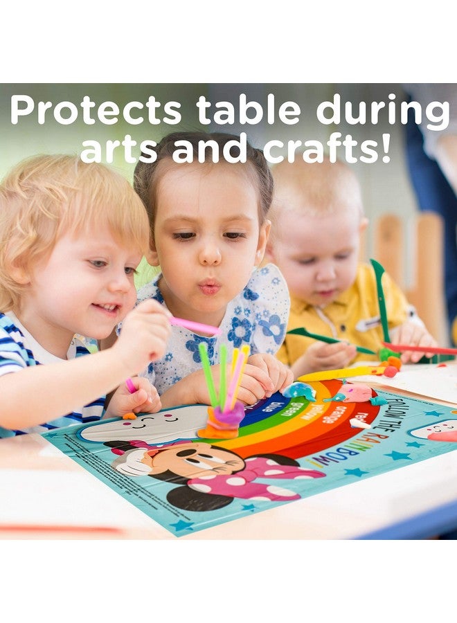 Disney Neat Solutions Disney Minnie Mouse Table Topper Disposable Stick-on Placemats - 18 Count - Image 5