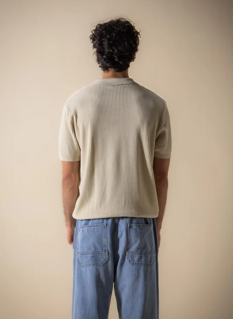 Shapes  TEXTURED SOFT  POLO SHIRT for Men | Best Price UAE
