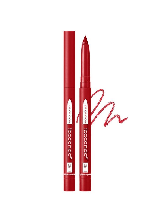 MYUANGO 12 Colors Matte Lip Liner Pencil, Waterproof Lasting Lip Crayon, Natural Vegan Lip Liner Set with Sharpener for Women (06) - Image 1