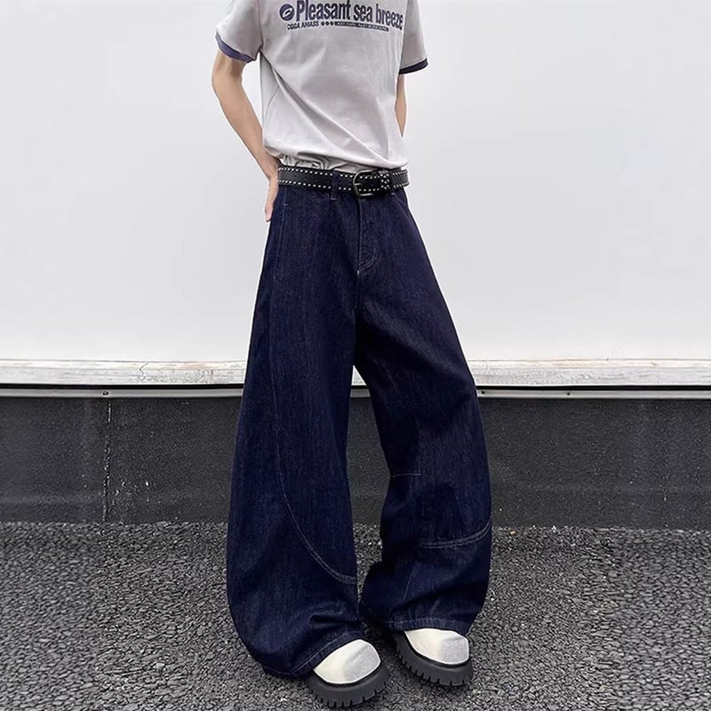 Unisex Casual Daily Denim Jeans - Image 4