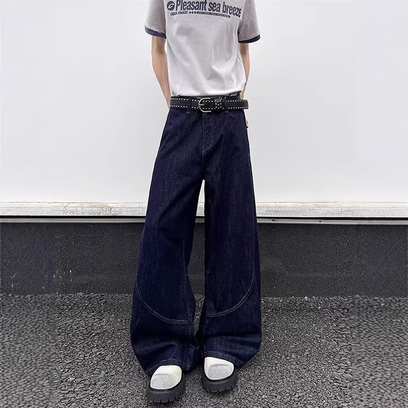 Unisex Casual Daily Denim Jeans - Image 3