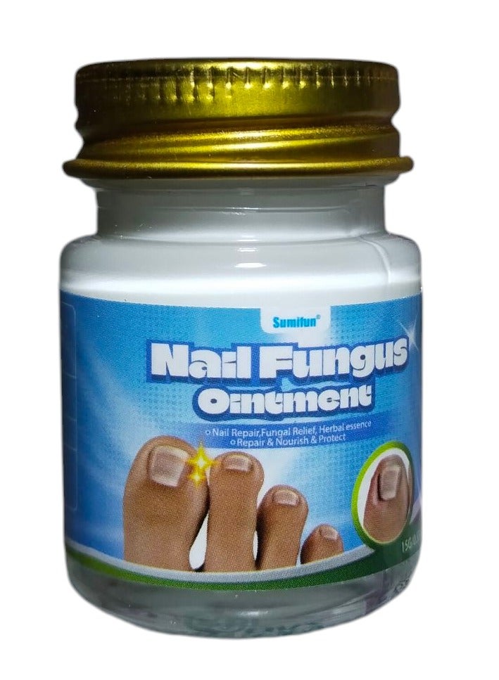 Sumifun Nail Repair Cream - Nail Toe Cream, Nail Cream Anti Harmful Substances Repair Finger Toe Nail Care Perfect for Men and Women Home Use 15g - Image 1