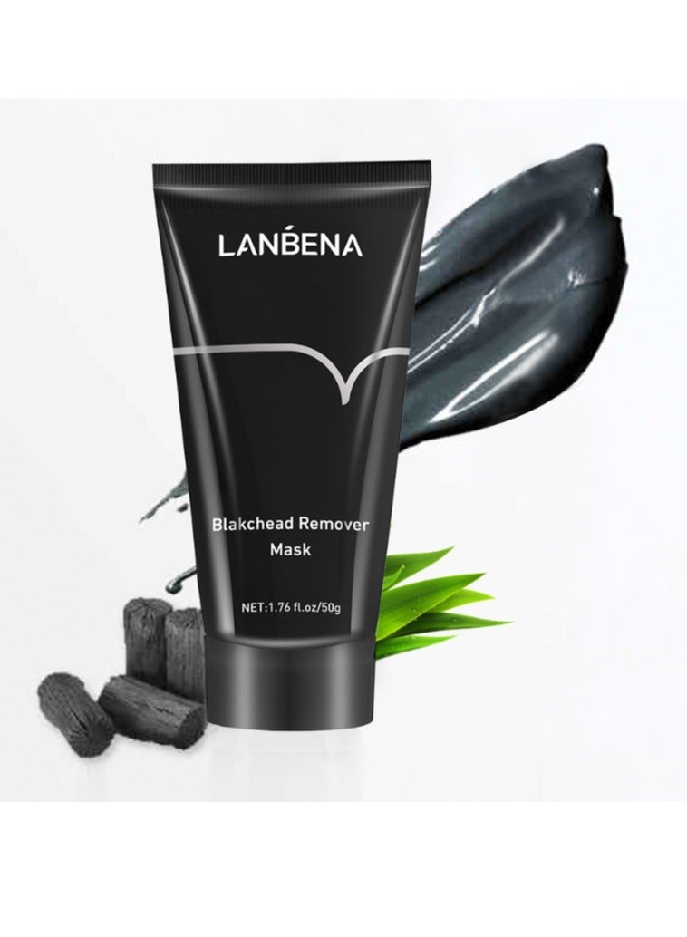 LANBENA Nose Pore Strips Gentle In Blackhead Remover Blackhead Nose Charcoal Blackhead Remover Pore Strips for Face Nose Pores - Image 2