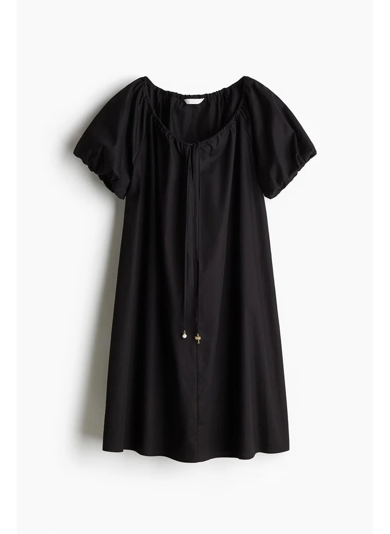 H&M Drawstring-neck dress