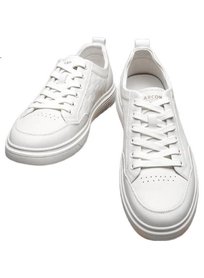 YEARCON Men'S Comfortable Casual Shoes Fashionable And Simple Sneakers 96617W White 42 - Image 2