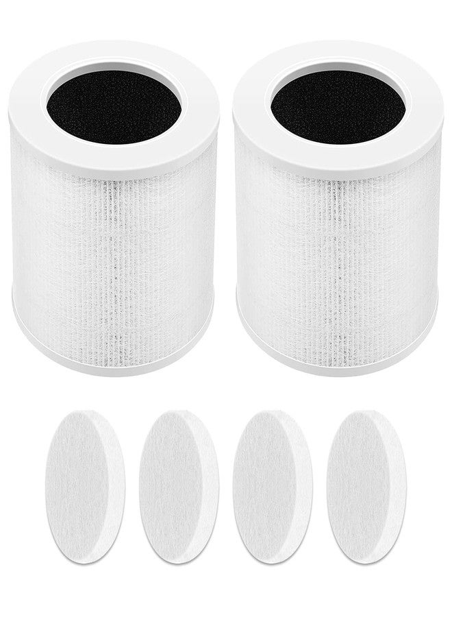 Cleangela Air Purifier Replacement Filter Core Mini-RF Compatible with LEVOIT Air Purifier Core Mini (2 Filters+4 Aroma Pads) - Image 1